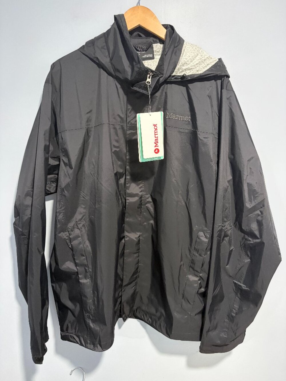 Marmot Mens PreCip Eco Jacket- Black